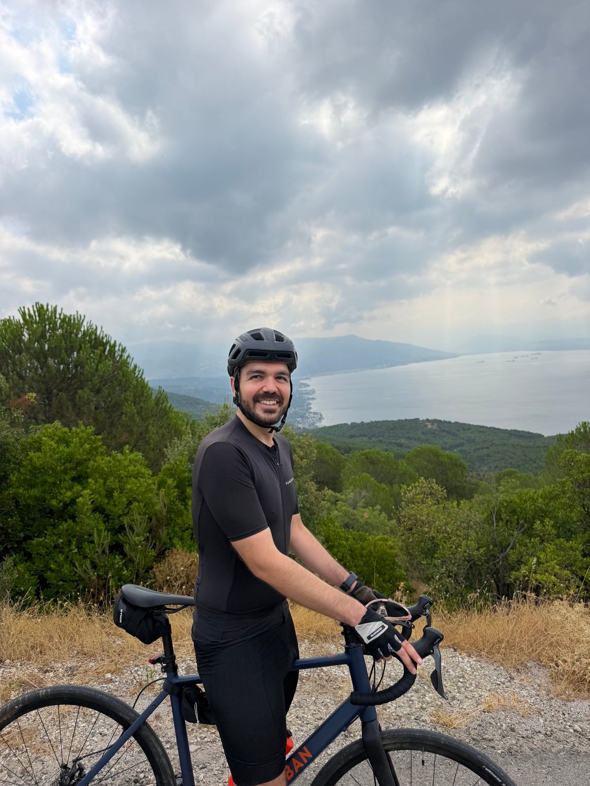 A break on the bike
